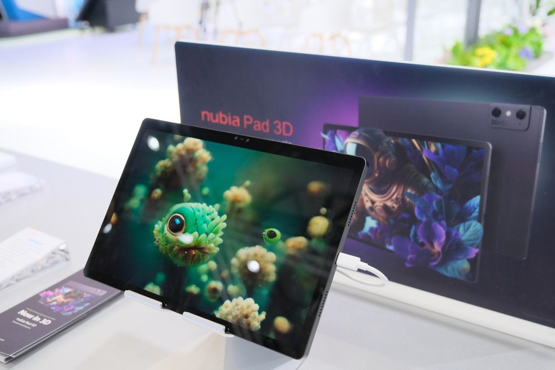 MWC 2023丨中兴发布努比亚 Pad 3D 平板、Neovision Glass 智能 AR 眼镜