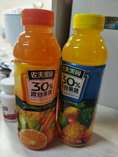 美味健康的果汁饮料