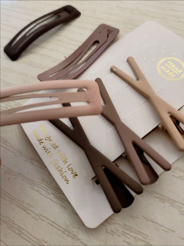 前额碎发小夹子头饰发夹