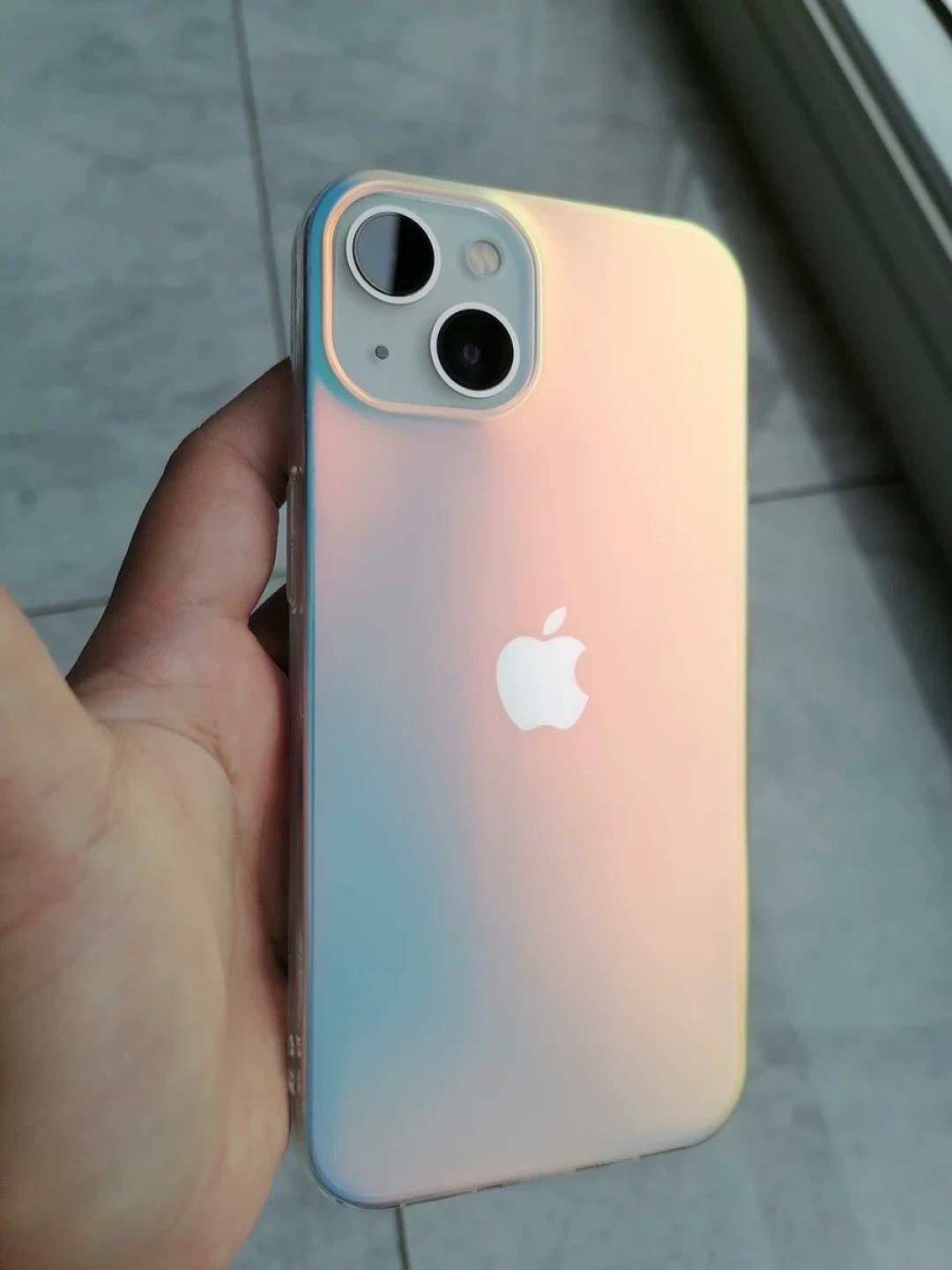 渐变镭射适用iphone13promax苹果12手机壳