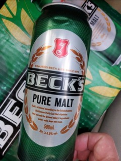 18.9入手 贝克（Beck's）德国啤酒 醇麦