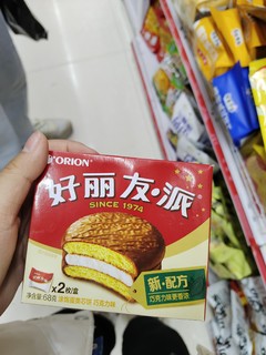 好丽友夹心巧克力饼