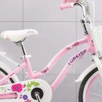 给女宝选择自行车，当然要选途锐达香香公主，美观又实用