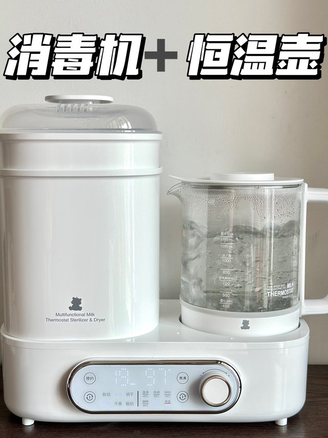 不会还有人不知道这个消毒恒温壶吧