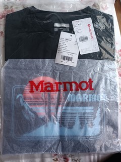 Marmot T恤 晒单