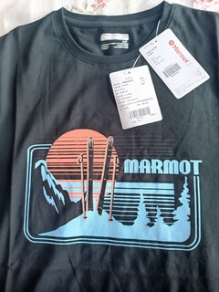 Marmot T恤 晒单
