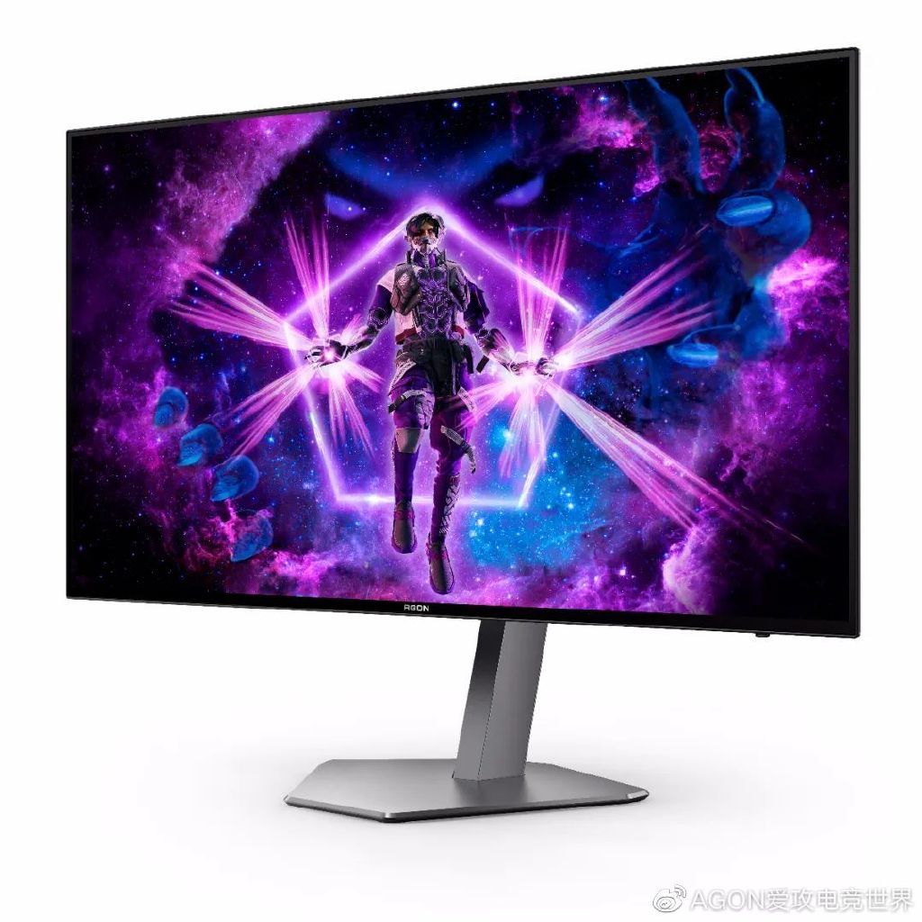 2K 240Hz OLED：AGON 爱攻发布 AG276QZD 电竞屏