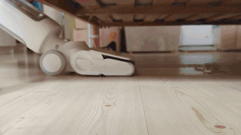 轻松家居清洁 篇十五：可以清扫床底下的洗地机！米家履带式洗地机180度平躺的秘密 