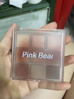 pinkbear眼影盘爆款九色库洛米化妆品七色哑
