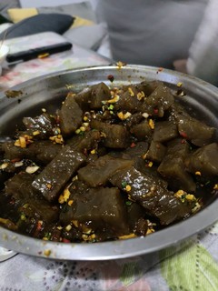 吃货舌尖上苕粉豆腐