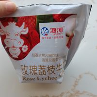 美食分享    海河玫瑰荔枝牛奶