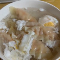 饺子🥟配鸡蛋🥚，美味佳肴！
