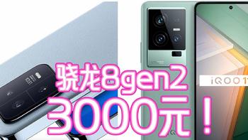 连高高在上的骁龙8gen2，都开始价格内卷！一堆旗舰3000多元！【手机选购清单】