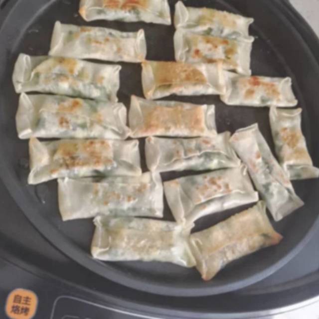 电饼铛做的食物很美味