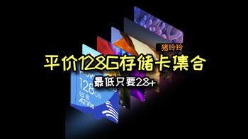 平价128G存储卡集合，最低只要28+，有需要的值友可以看看