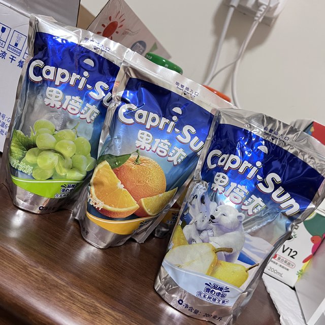 Capri-Sun果倍爽！颜值超高的小果汁！