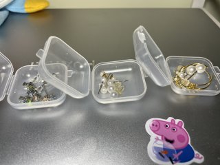 便宜实用的耳钉收纳小盒