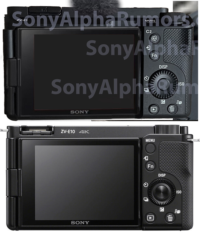 索尼全画幅 ZV-E1 相机背面新料，ZV-E10的“亲戚”