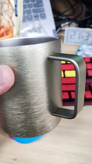 京东京造不锈钢双层马克杯