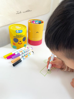 家里有娃的真的要备一盒超可洗水彩笔