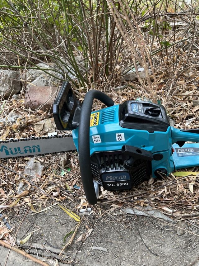 德国牧蓝油锯伐木锯汽油锯大功率进口链条家