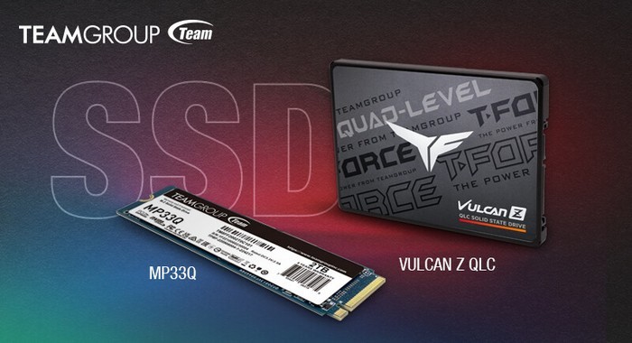 十铨发布 MP33Q M.2 SSD 和 T-FORCE VULCAN Z 固态硬盘