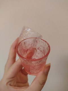 九木杂物社冰川纹樱花一口杯