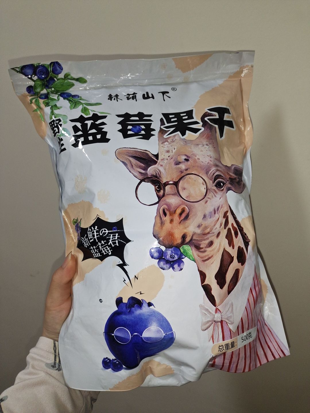 长白山野生蓝莓干无糖精无添加剂蓝梅果干小