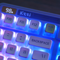 键言键语 篇七十二：TOP GAS，一把键盘可以体验两大客制化入门经典的珂芝K75炫彩版拆解评测