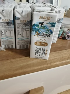 新希望千岛湖纯牛奶，甘甜细腻的好奶