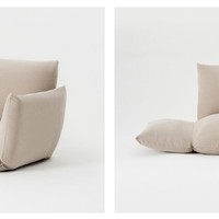 MUJI新品软垫沙发，可自由调节，一键摊平！
