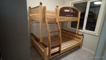 儿童房改造之放置一个上下双层床