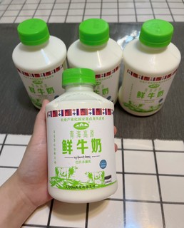 1元入手青海湖青海高原鲜牛奶500ml*4