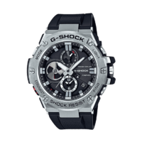 CASIO 卡西欧 G-SHOCK G-STEEL系列 53.8毫米太阳能腕表 GST-B100D-1A