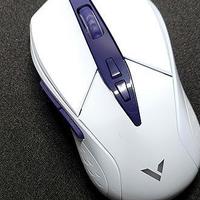 雷柏V300W双模RGB游戏鼠标：无线微操，重现经典