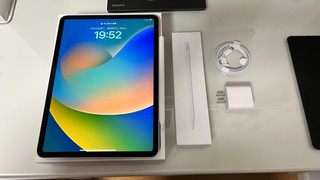 女神大人的11寸iPad Pro 512G银色版本开箱