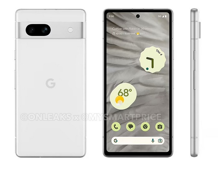 网传丨谷歌将发布 Pixel 7a 新机，三个配色，基于 G2 自研芯、64MP主摄