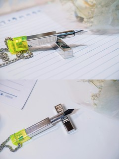 【出街好物】一根可以磁吸吊坠的小方钢笔