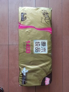 奉旨晒物：Breeze 清风 原木金装卷纸 140g