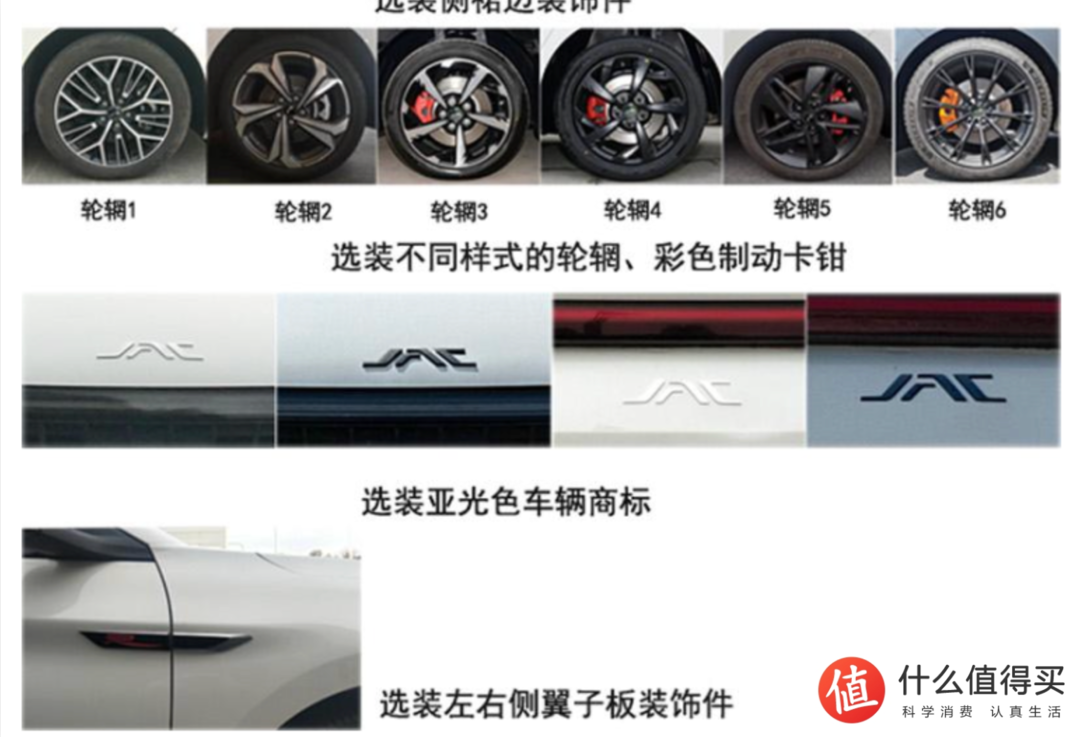 江淮A5 PLUS新车申报图，采用JAC  LOGO