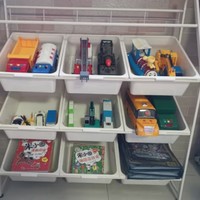非常实用的玩具收纳柜，儿童房必备的物品