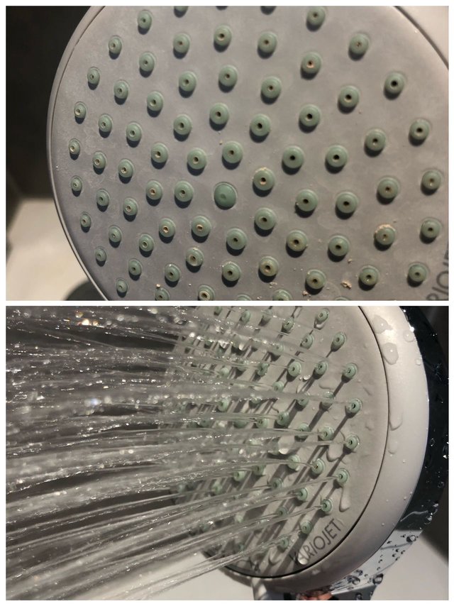 工科男告诉你，淋浴头上的陈年水垢怎么清洗