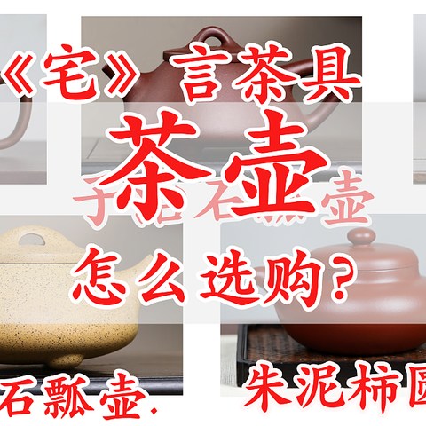 《宅》来说茶——闲来饮茶，“茶壶”怎么选？