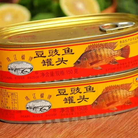 豆豉鲮鱼罐头，不仅能下饭，还可以烧菜哦！