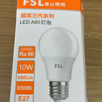 佛山照明E27 10W LED灯泡