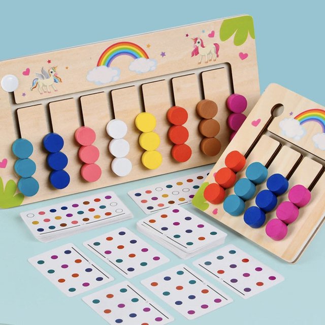 益智玩具引导开放性思维手眼协调和精细动作