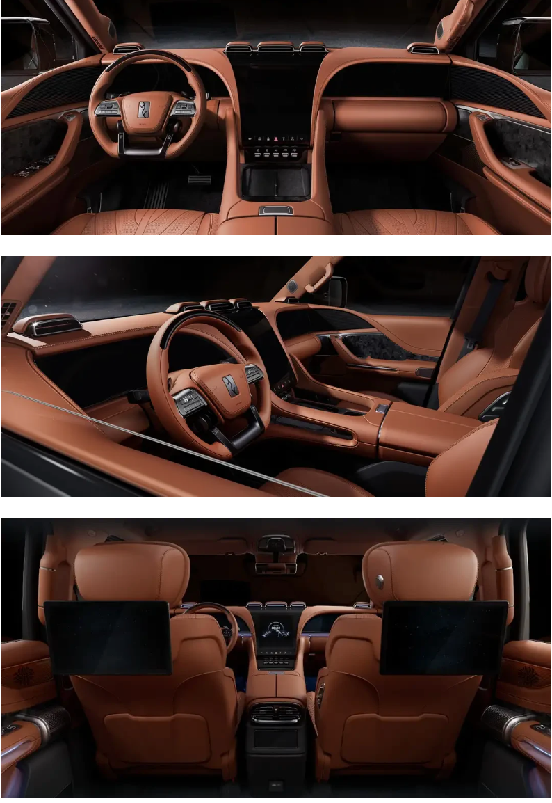 比亚迪高端品牌车型,仰望u8内饰官图发布