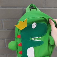 小朋友上幼儿园的第一天：奖励小勇士这个迪士尼的恐龙小背包吧！