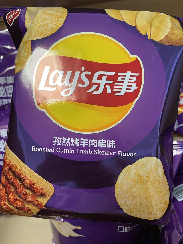 好价买的薯片