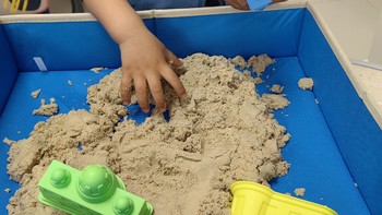 我的好大儿 篇四：小家伙主动要求的玩具，强烈推荐太空沙